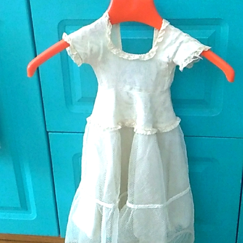 Genuine Antique Christening Gown, Circa 1930's Authentic Oldie